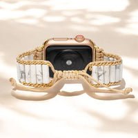 Heavenly Howlite Apple Watch Strap #LV9179 - $52