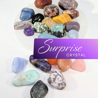 Vibrant tumbled Intuitive Surprise Crystal collection #BC0444