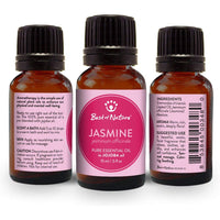 Thumbnail for Close up of three Jasmine (Absolute) Essential Oil bottles by Best of Nature #BN19