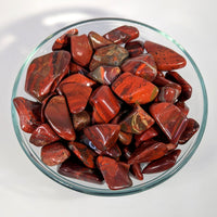 Jasper Red Flame 1-1.6’’ Tumbled Stone #LV9960 - $2.95