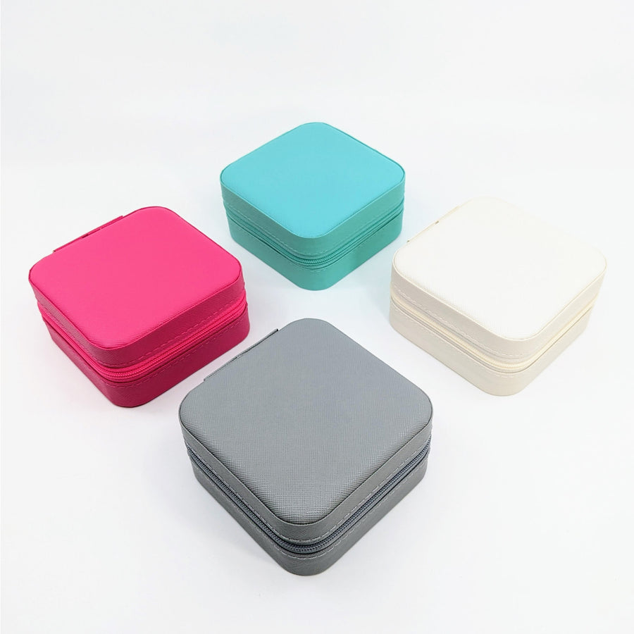 Four Colors of Jewelry Organizer Travel Size Case (4’) #LV3070
