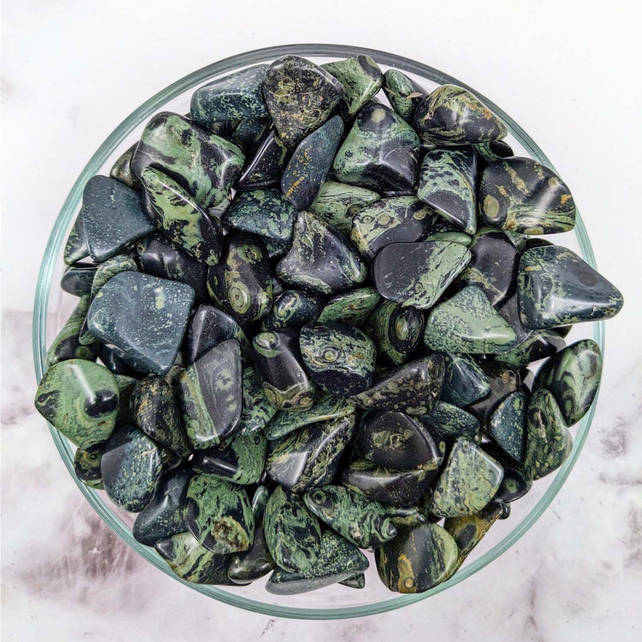 Kambaba Jasper.50 - 1’’ Tumbled Stone 3 Pack #LV3437 - $5