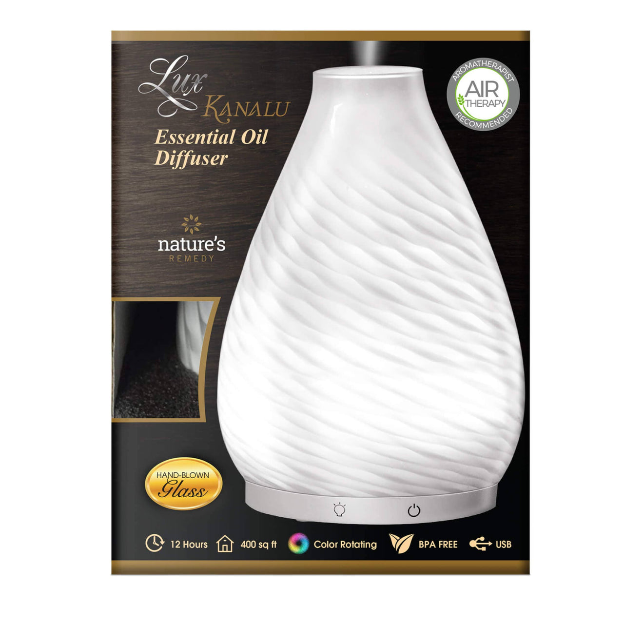 Kanalu Hand Blown Glass Vase Diffuser #662 - $49.99