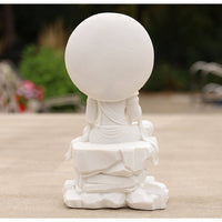 Kuan Yin Quan Yin Statue Female Buddha Blessing 8 Inches