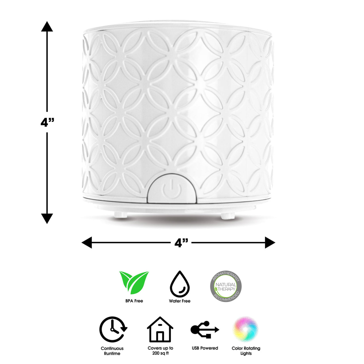 La Brisa White Essential Oil Diffuser #594 - $26