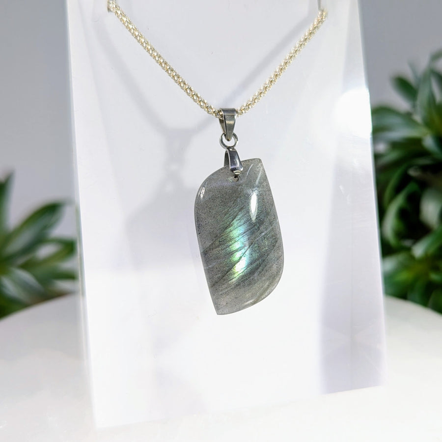 Labradorite 1’’ You Choose Shape Pendant #LV9622