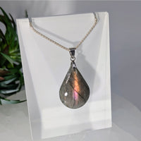 Labradorite 1’’ Teardrop Pendant #LV9622 $24