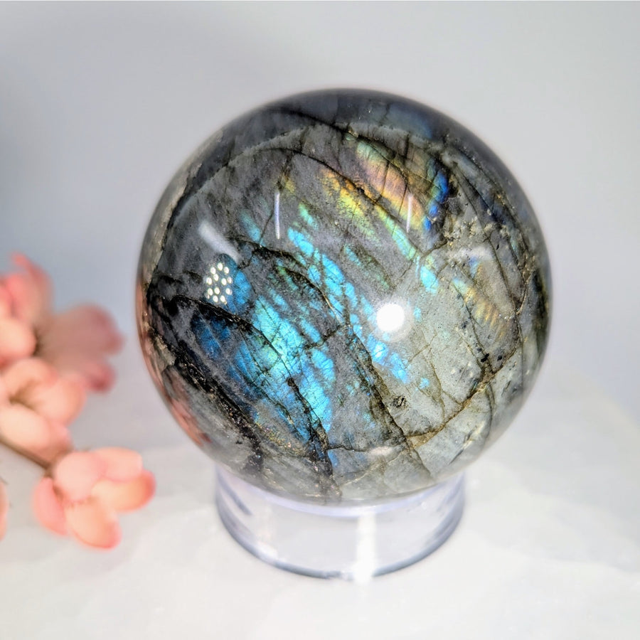 Labradorite 2.5’’ Sphere #LV9808 - $125