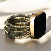 Labradorite Magic Stretch Apple Watch Strap #LV9180 - Large