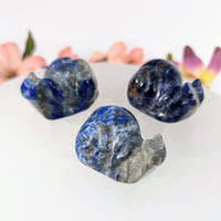 Lapis Lazuli 1.5’’ Snail Carving #LV9726 - $18
