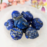 Lapis Lazuli 1’’ Acorn Carving #LV9722 - $9.95
