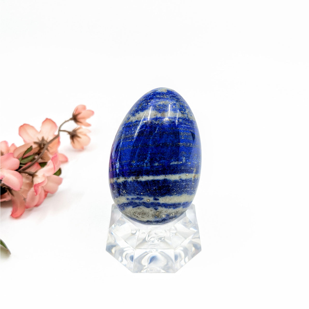 Lapis Lazuli 2.8’’ Egg #LV6653 - $65