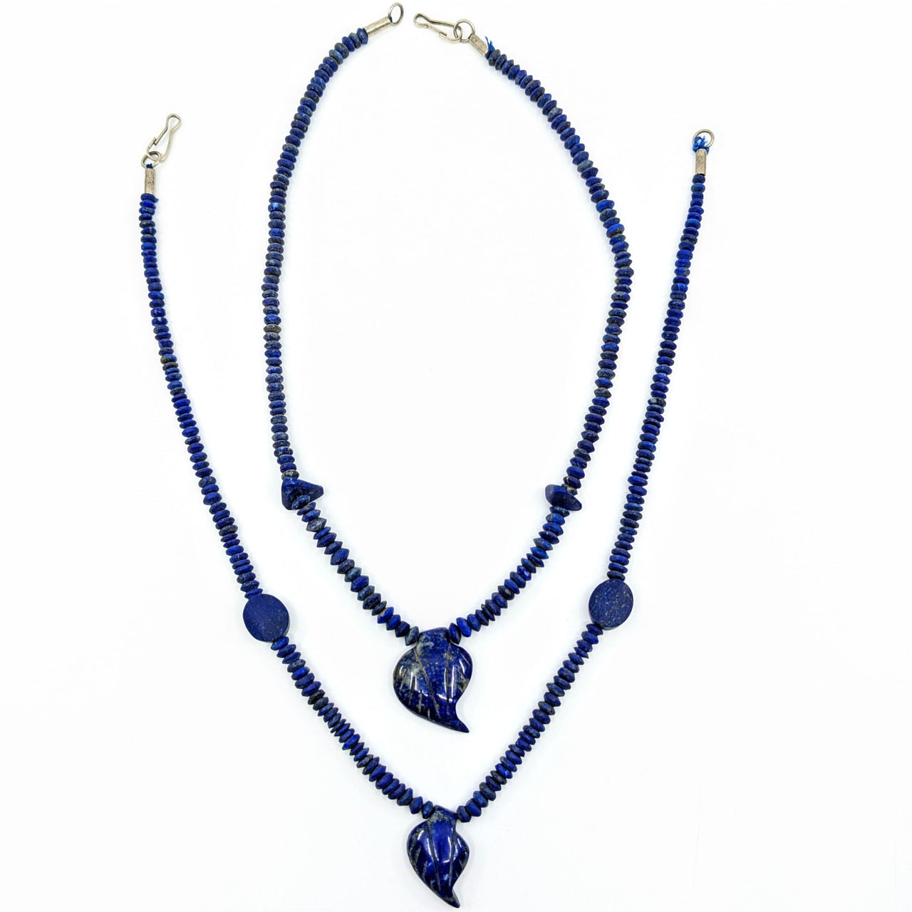 Lapis Lazuli 22’’ Beaded Necklace #LV6842 - $68