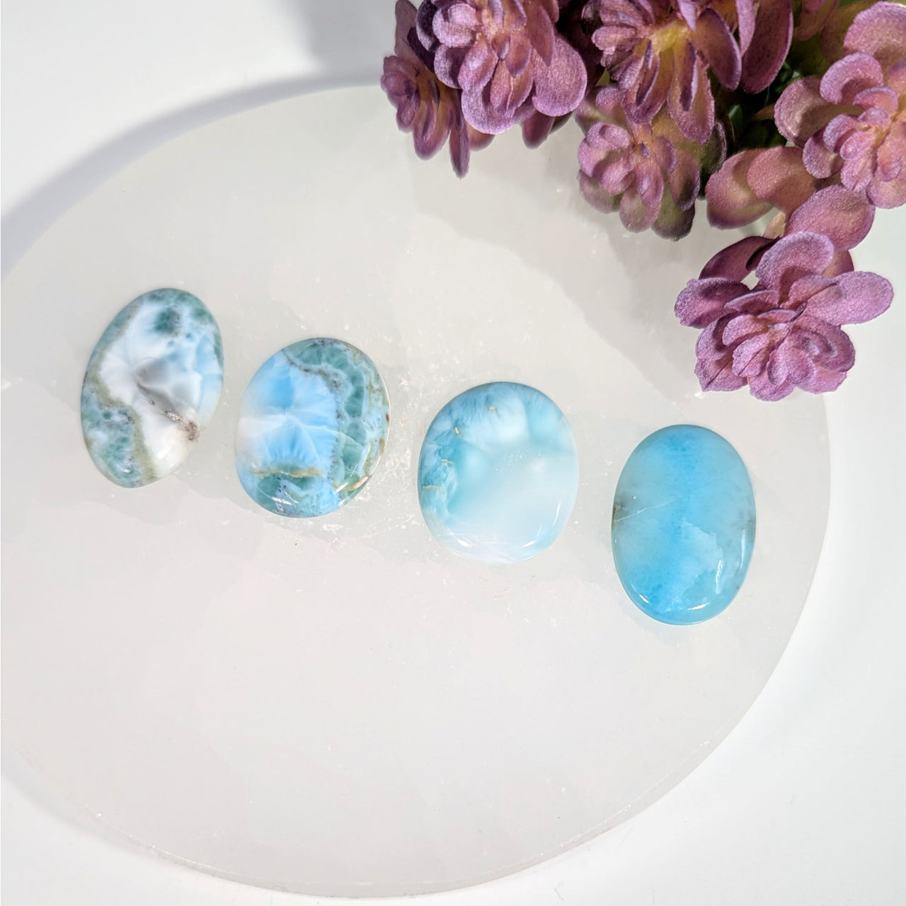 Larimar 1 - 1.4’’ Cabochon #BC0001 - $29