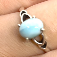 Larimar Art Deco Ring #SCR-060