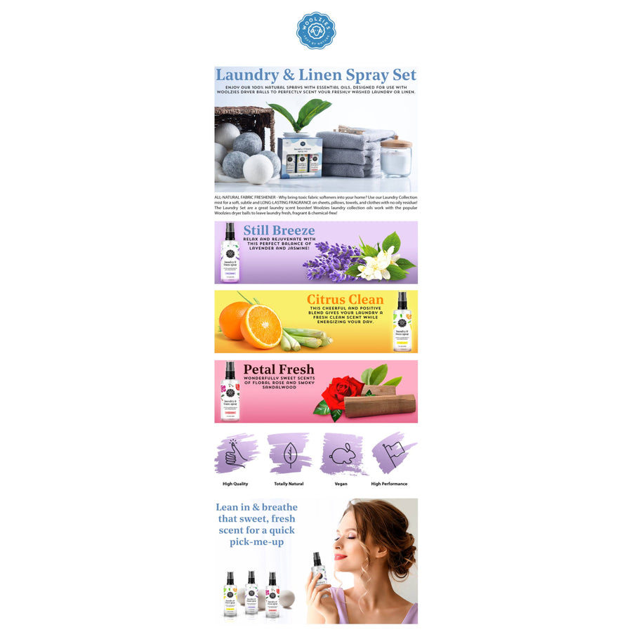 Laundry & Linen Spray Set #Q387 - $24