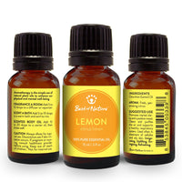 Thumbnail for Lemon Essential Oil Single Note by Best of Nature #shrm