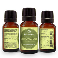 Thumbnail for Lemongrass Essential Oil Single Note by Best of Nature #BN23