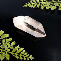 Translucent Lemurian Quartz 2.8 inch point #BC1101 with natural facets