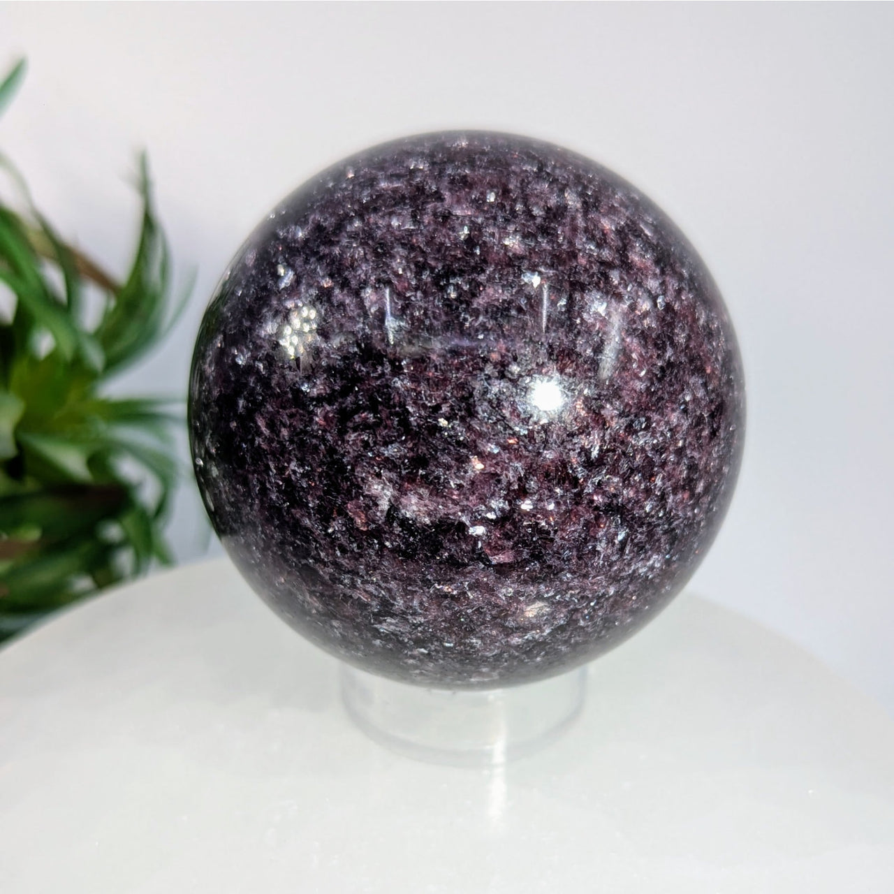 Lepidolite 2.4’’ Sphere #LV9287 - $120