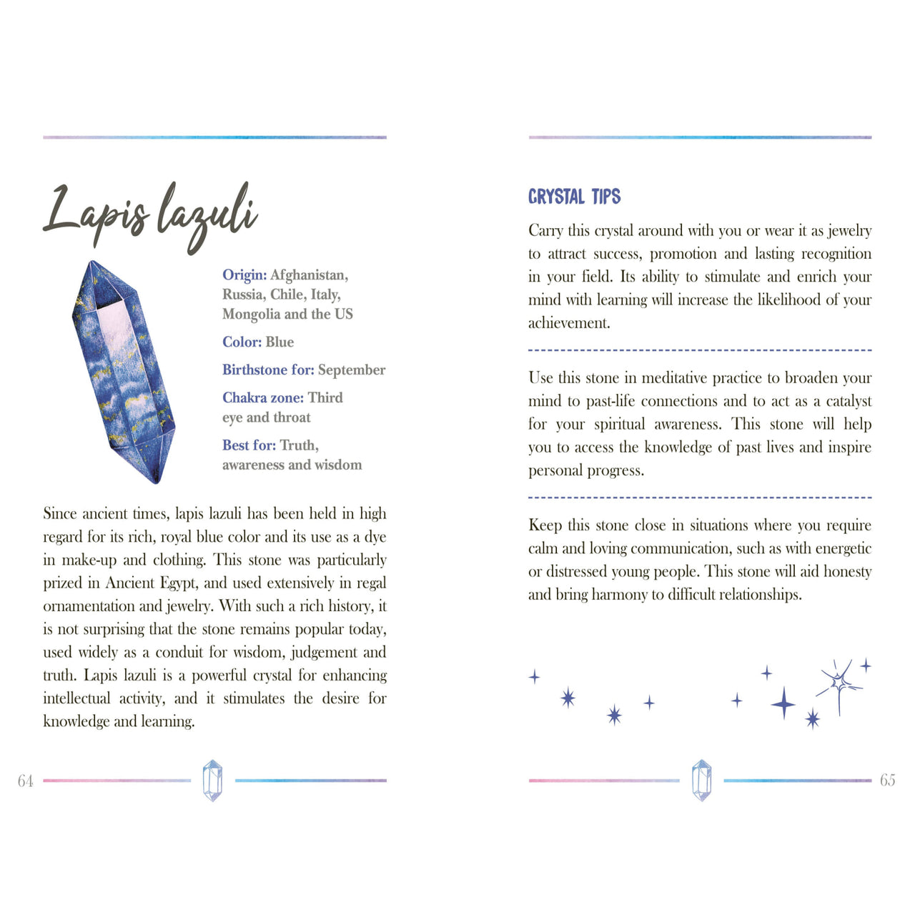 Little Book of Crystals (Hardcover Gift) #Q398 - $12.95