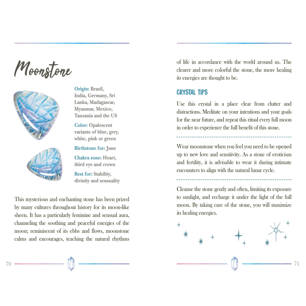 Little Book of Crystals (Hardcover Gift) #Q398 - $12.95