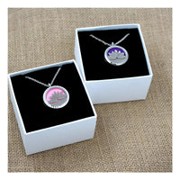 Lotus Aromatherapy Essential Oil Necklace Jewelry #LV9145