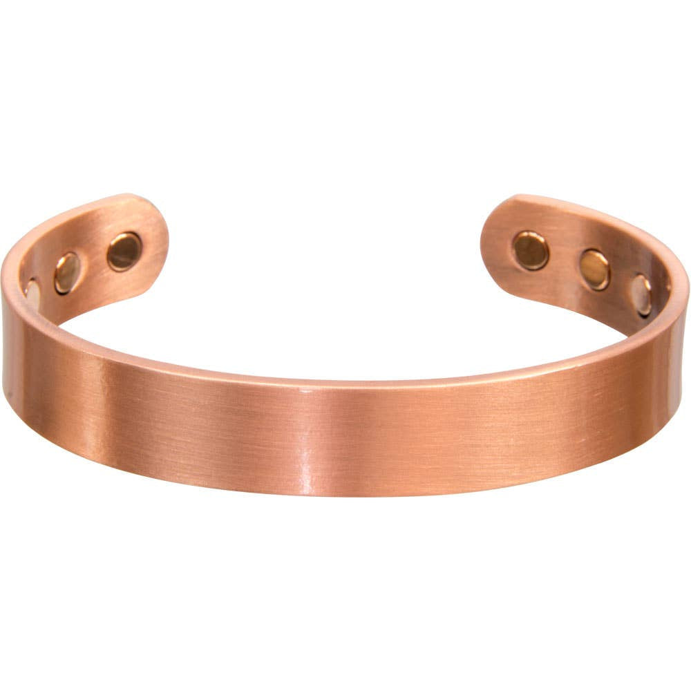 Magnetic Copper Bracelet Plain Antique Copper #95350 $35