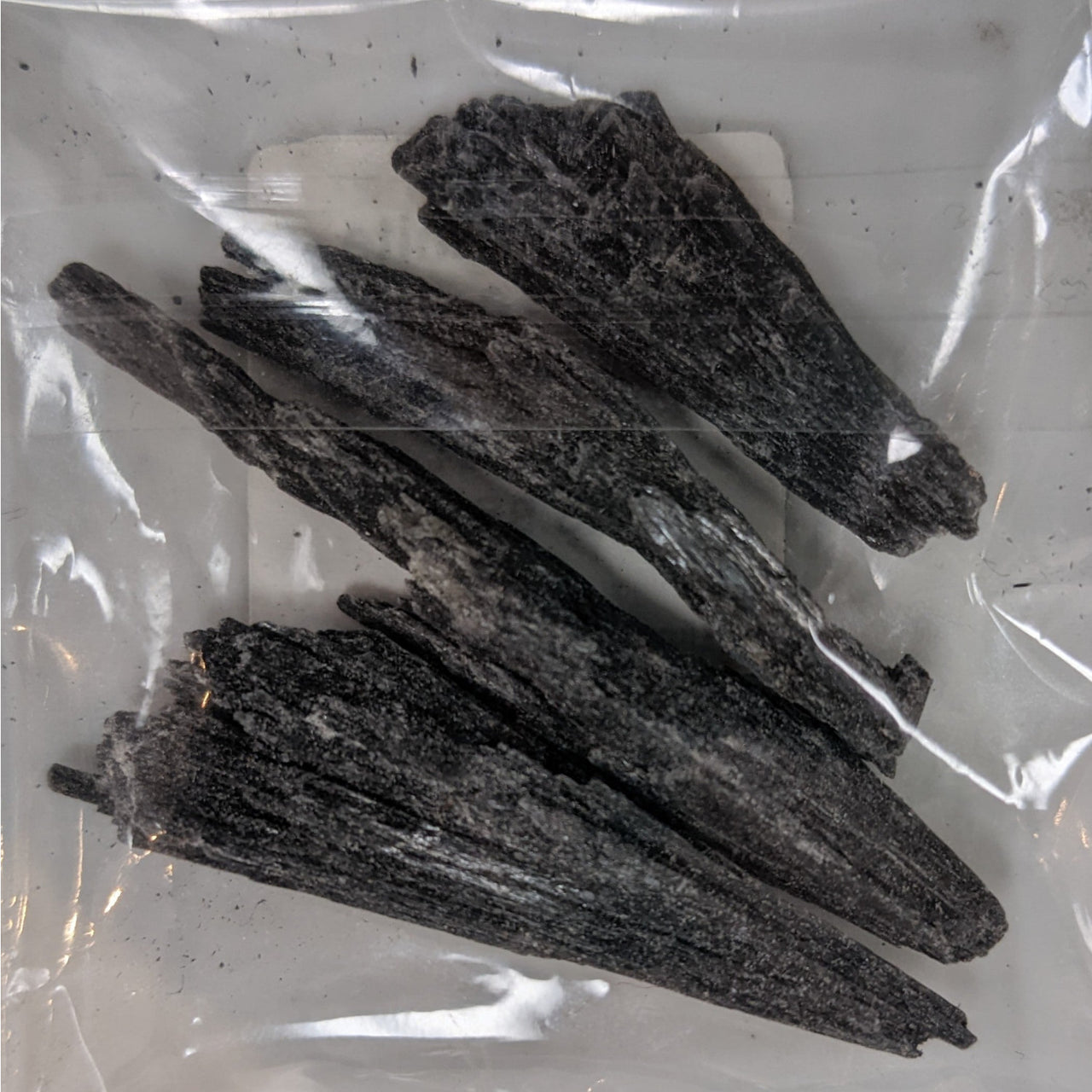 Mini Crafting Stones #C031 - Black Kyanite Rough 10gm