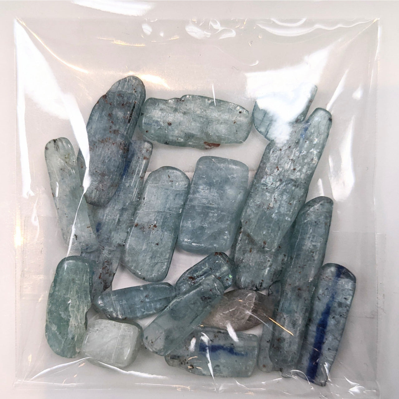 Mini Crafting Stones #C031 - Paraiba Bluegreen Kyanite 10gm