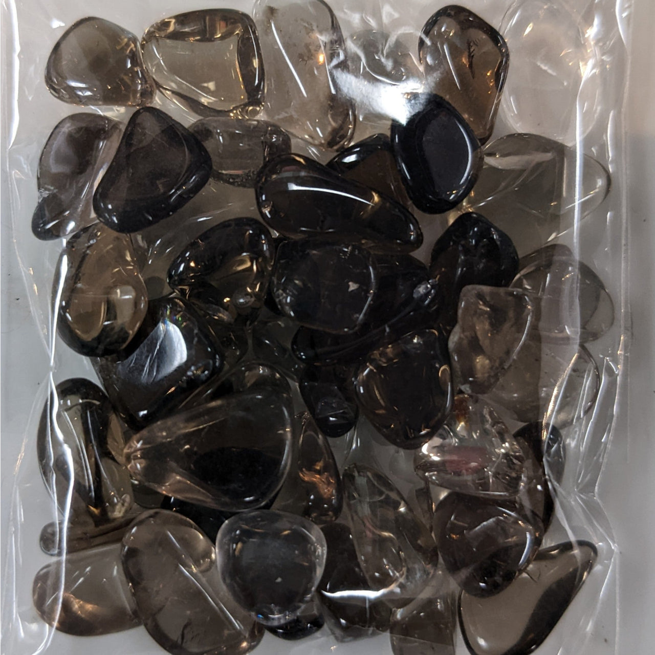 Mini Crafting Stones #C031 - Smoky Quartz 28gm - $3.95