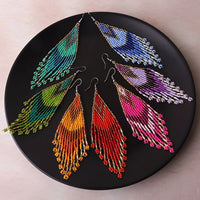 Miyuki Beaded Earrings - Choose your Color #LV9131