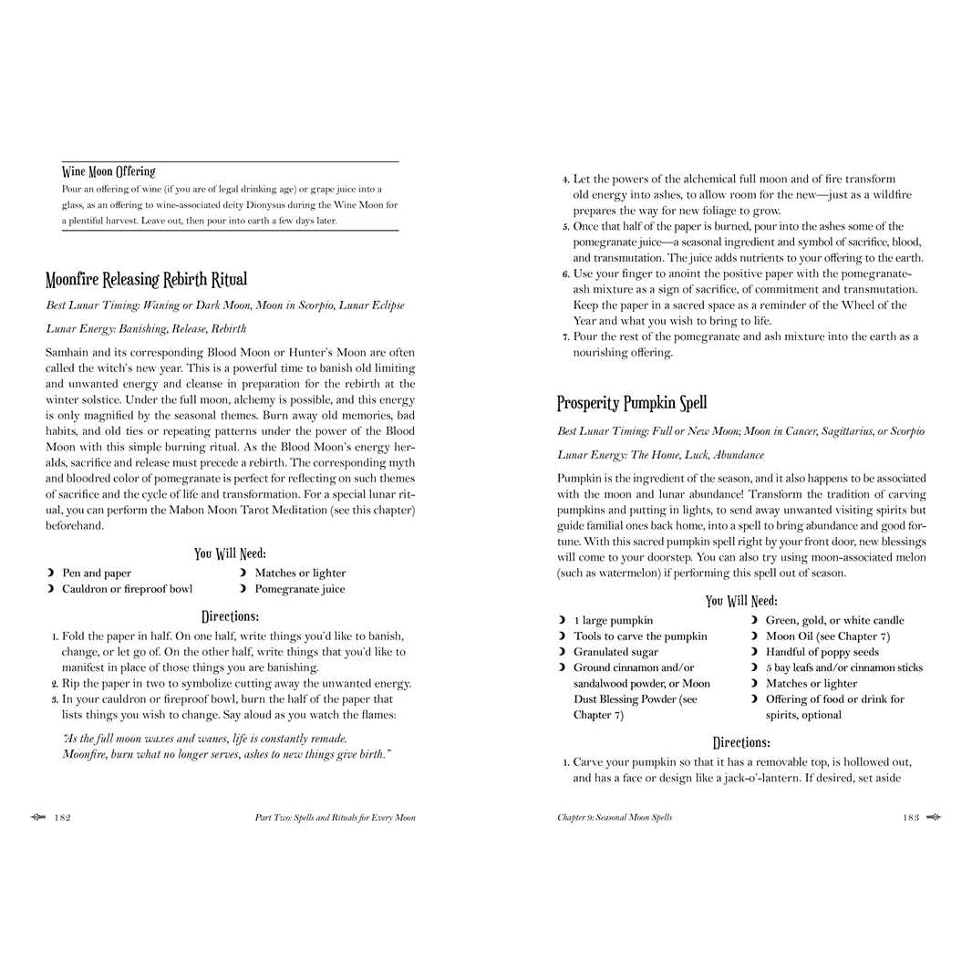 Modern Witchcraft Book of Moon Magick by Julia Halina Hadas