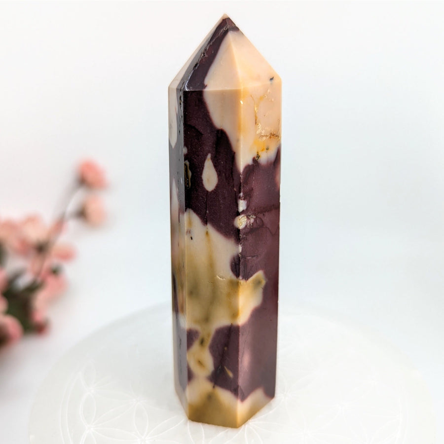 Polished Mookaite Jasper Point from Mookaite Jasper 3.6 Tower #LV8234