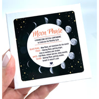 Thumbnail for Moon Phase 4 Crystal Companion Set w Gift Box #SK6975K - $39