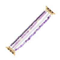 Mystic Amethyst Apple Watch Strap #LV9181 - Large - $54