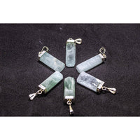 Natural Aquamarine Pendant Sterling Silver 925 #LV3699 $48