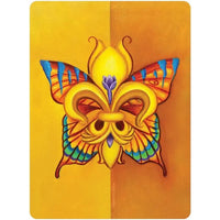 Vibrant stylized butterfly in New Orleans Oracle Deck LV9581