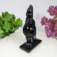 Obsidian 3.2’’ Haida Carving #BC0021 - $60
