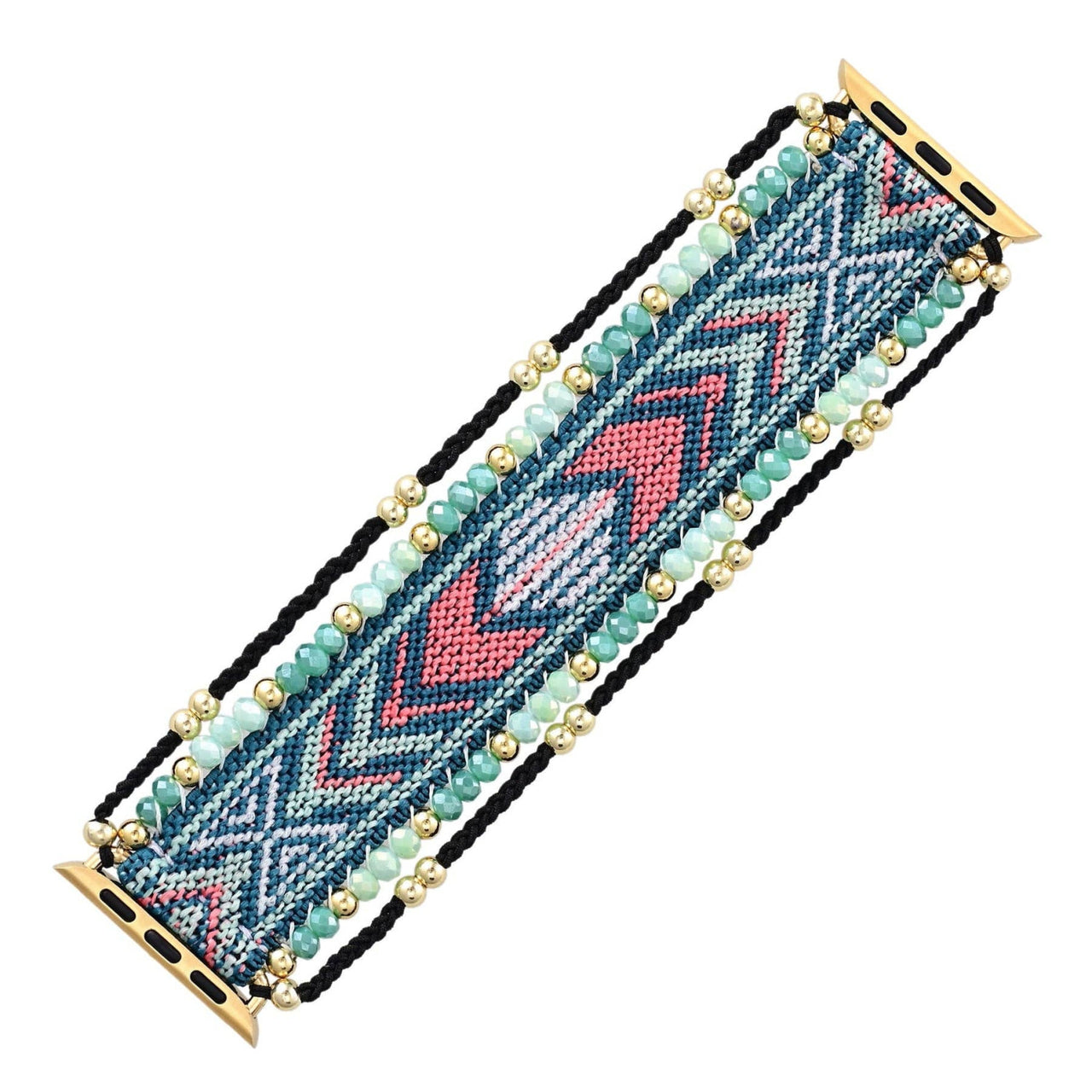 Oceanic Cobalt Stretch Apple Watch Strap #BC0531