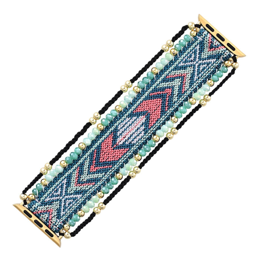 Oceanic Cobalt Stretch Apple Watch Strap #BC0531