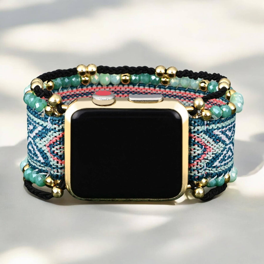 Oceanic Cobalt Stretch Apple Watch Strap #BC0531