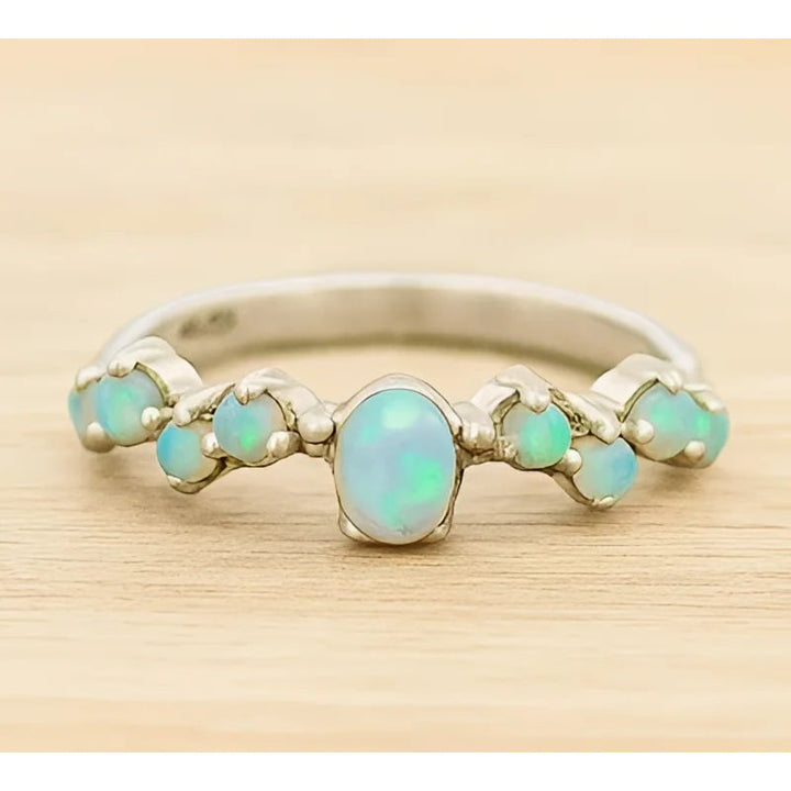raumi様】luijewelry opal ring k14 9号 raumi様】luijewelry opal