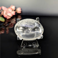 Optical Calcite 2’’ Palm Stone #LV8904 - $38