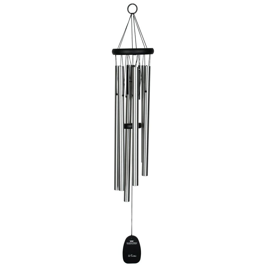 Silver Woodstock Pachelbel Canon Chime with cylindrical tubes
