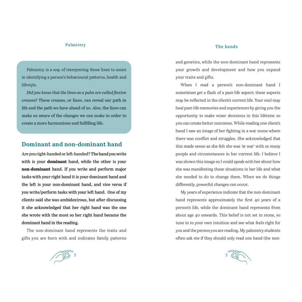 Palmistry by Anna Comerford #LV3685 - English / Paperback;