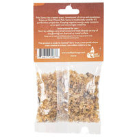 Palo Santo Resin Incense #LV9679 in clear bag with amber wood pieces