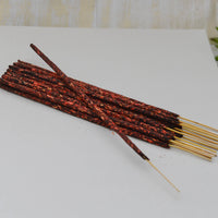 Palo Santo Smudge Incense Sticks, 10 reddish-brown bundle in plastic pouch