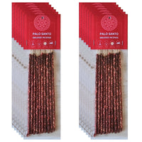 Red Palo Santo Smudge Incense Sticks in Plastic Pouch, 10 Pack #LV7369