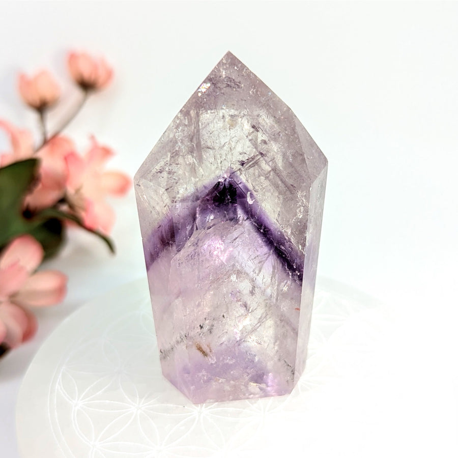 Phantom Amethyst 3-inch Generator with protective light shield against psychic attacks